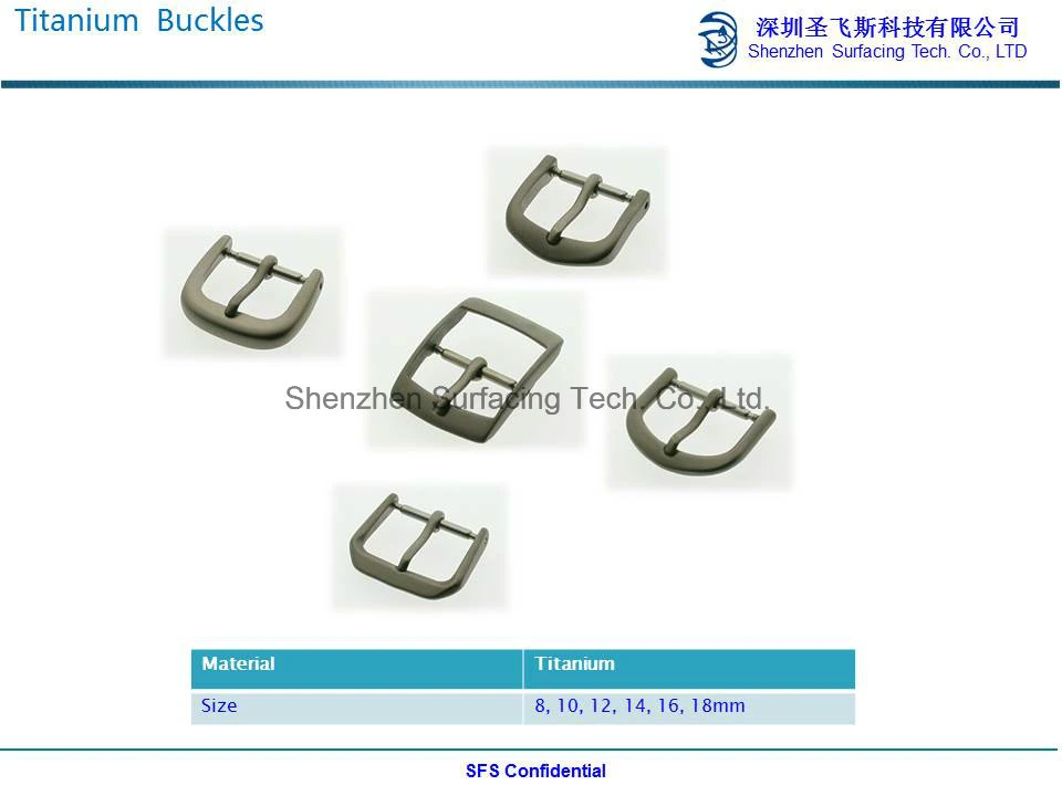 OEM 316L Stainless Steel Pin Watch Buckle Mirror Buffing Finish