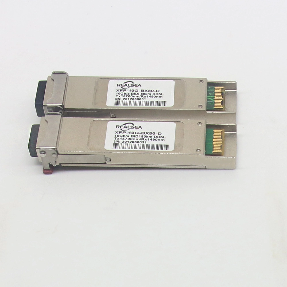 10g Bidi 80km SFP+ Transceiver 1550nm LC/Sc 10g XFP/SFP+/SFP Metro Optical Transceiver