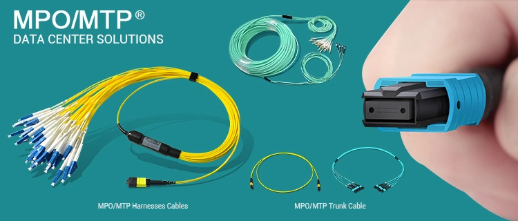 12 Core MPO Female Om3 50/125um Multimode Loopback