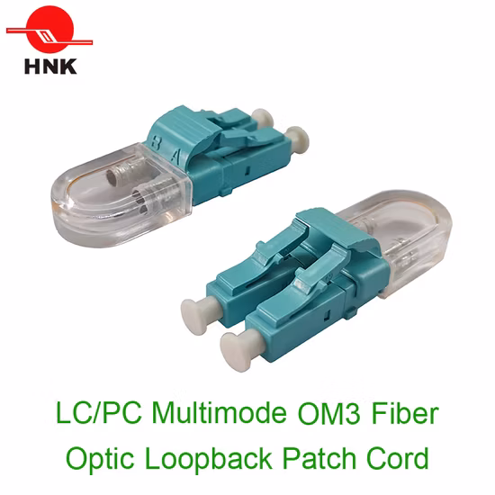 LC/PC Multimode Om3 Fiber Optic Loopback Patch Cord