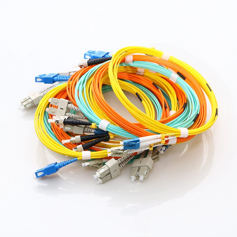 PC/Upc/APC Dys /OEM Customized Om3 Fiber Optic Patch Cord with RoHS