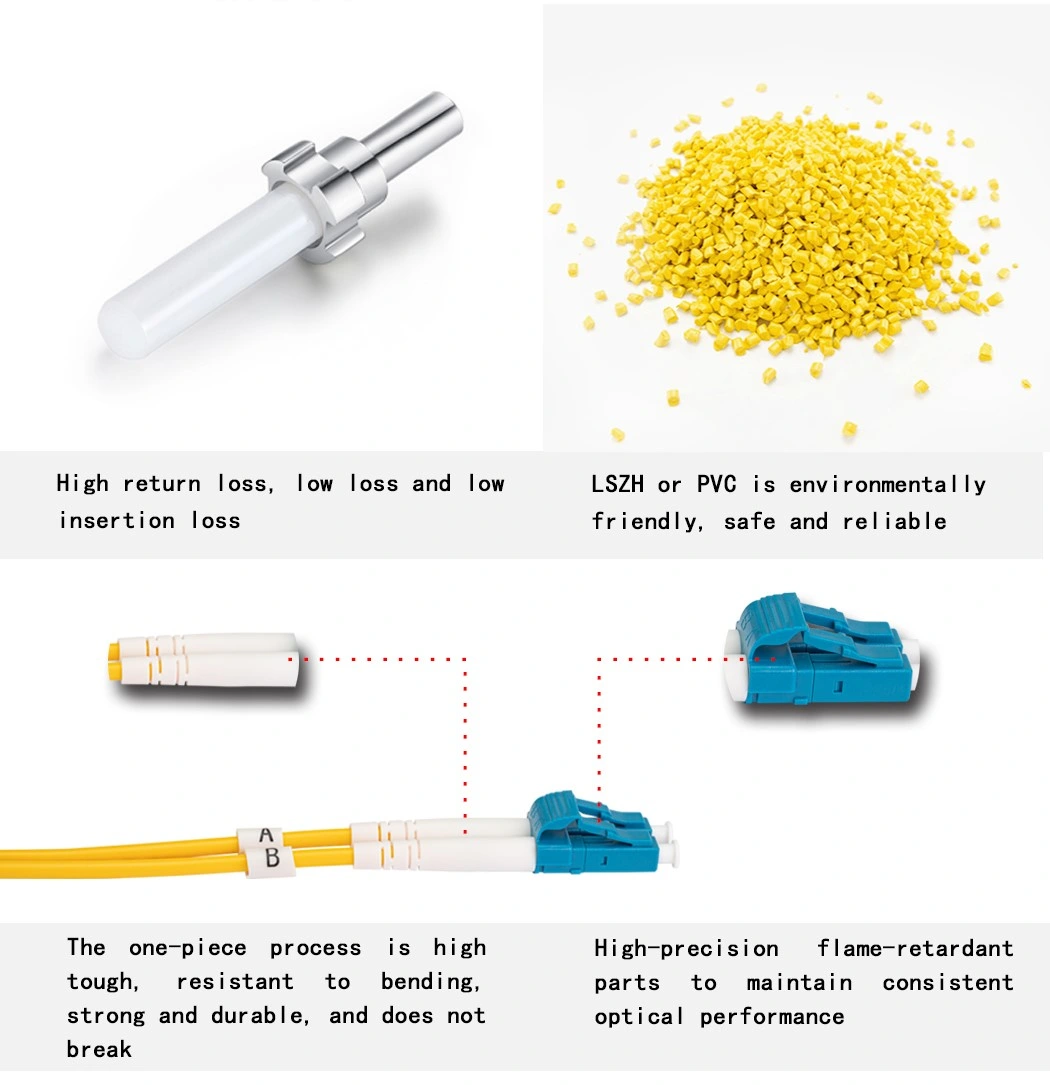 LC-LC Single-Mode Fiber/Fiber Optic Patch Cord (Regular)