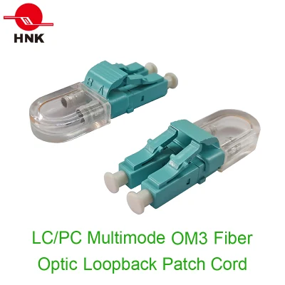 LC/PC Multimode Om3 Glasfaser-Loopback-Patchkabel