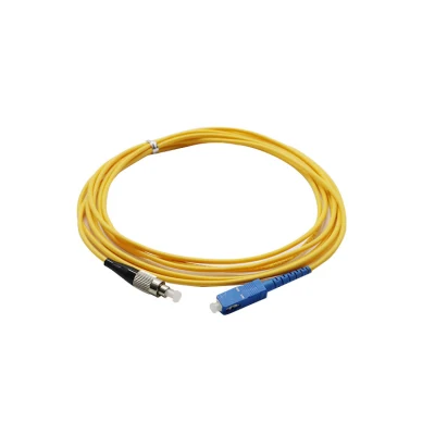 Hochwertiges 2,0/3,0 mm Singlemode-Glasfaser-Patchkabel mit Sc FC LC-Stecker PVC G652D