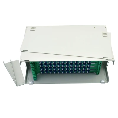 12/24/36/48/72 Portkern optischer Verteilerrahmen odf Glasfaser-Patchpanel