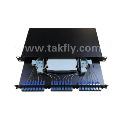 24 Ports Glasfaser-Rackmontage-Patchpanel