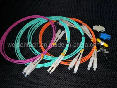 Om2/Om3/Om4, LC/Sc/FC/St/Mu/E2000 Glasfaser-Patchkabel