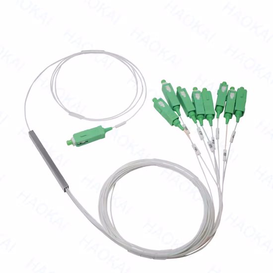 FTTH-Glasfaser-1X8-Micro-PLC-Splitter